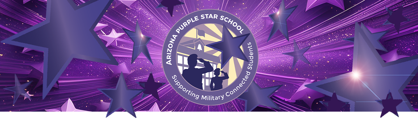 Purple Star Banner